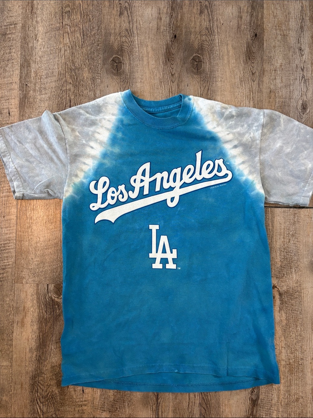Liquid Blue LA Dodgers Tie-Dye